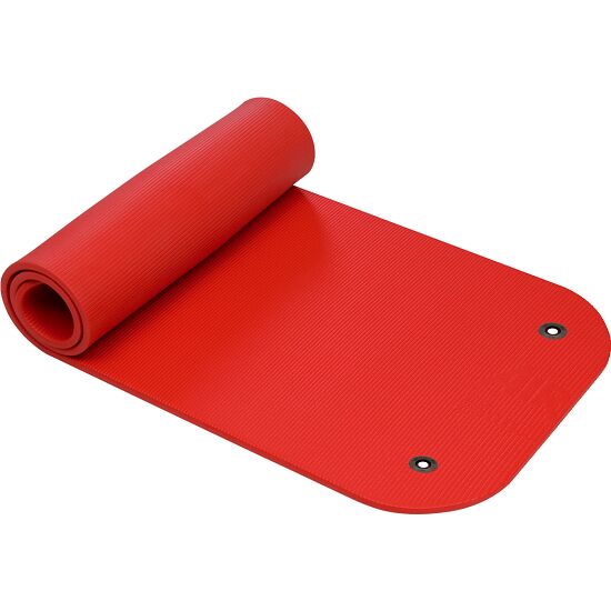 red exercise mat