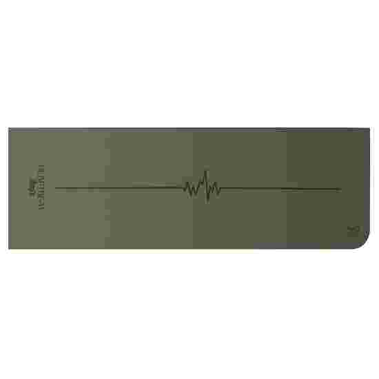 Airex Yogamåtte &quot;Heartbeat&quot; Oliven