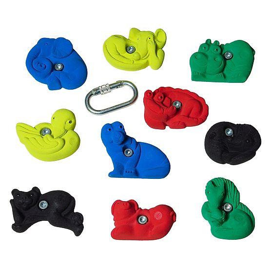 "Animals" Climbing Hold Set