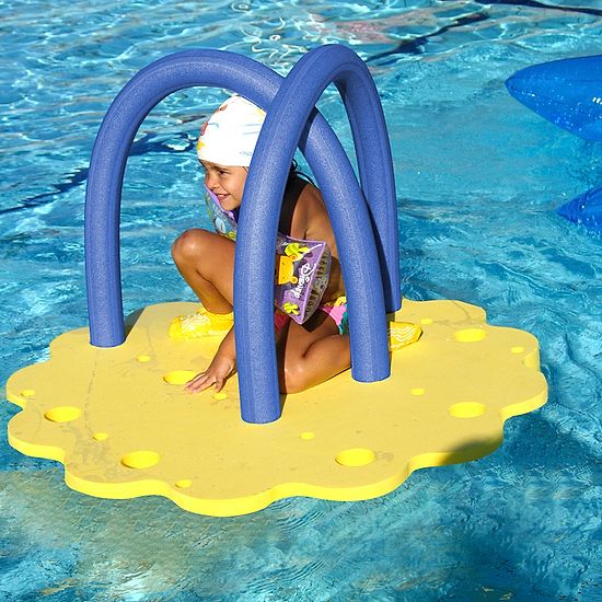 Aqquatix Svømmeflåde &quot;Schweizer-ost&quot; til Comfy-Float