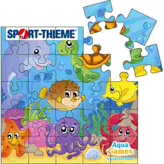Aqua Game Puzzle Meeresbewohner, Quadratisch