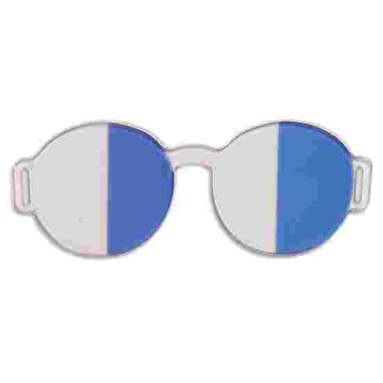 Artzt Vitality Neuro-Training Halbfeldbrille Blau-Transparent
