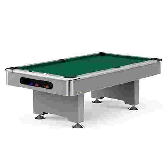 Automaten Hoffmann Billardtisch &quot;Club Pro III&quot; Dekor Grau 7 ft (Spielfeld 198x99 cm), Anti-Fleck, Grün