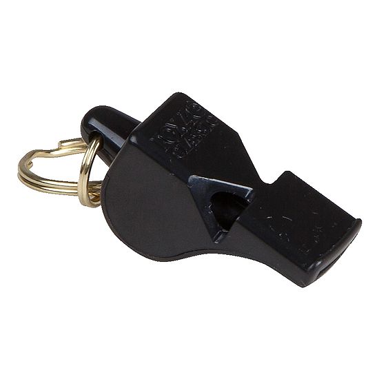 B+D Dommerfløjte Sort