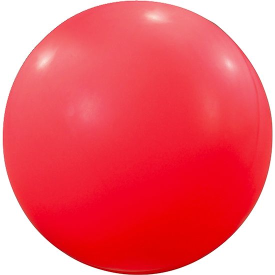 Balance Ball ø approx. 60 cm, 12 kg, Neon red