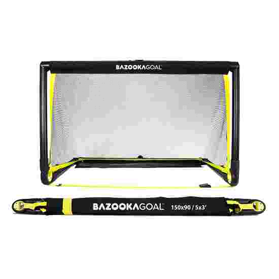 BazookaGoal Mini-Fußballtor &quot;Black Edition&quot; 120x75 cm