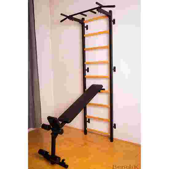 BenchK Ribbevæg Fitness-System &quot;323&quot; 313B, Sort