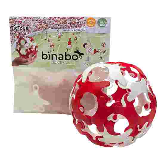 Binabo Konstruktionsleg &quot;Click and kick&quot; Rød-hvid