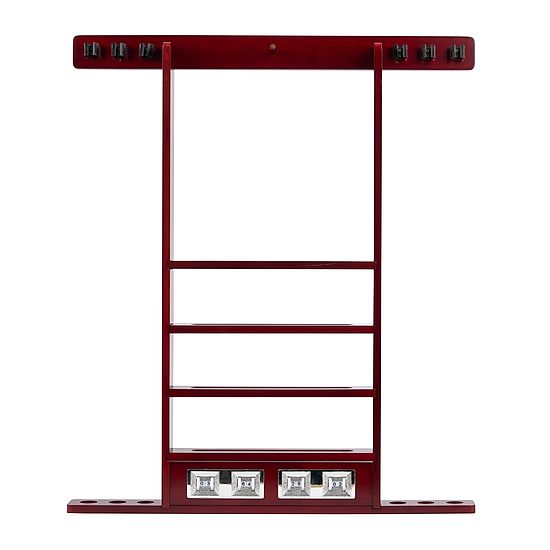 Sport-Thieme Supporto Da Parete Per Stecche Da Biliardo (queue-wandhalter), Porta Stecche In Legno - copertina