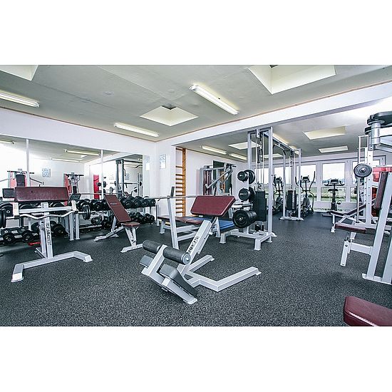 BSW Sportboden
 "Everroll®" Schwarz-Grau, 6 mm