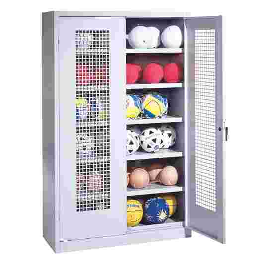 C+P Ball Cabinet Light grey (RAL 7035), Light grey (RAL 7035), Single closure, Handle