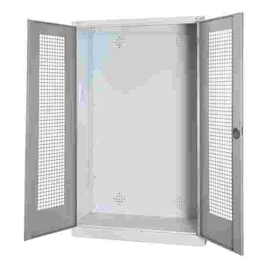 C+P Modular sports equipment cabinet Light grey (RAL 7035), Light grey (RAL 7035), Single closure, Handle