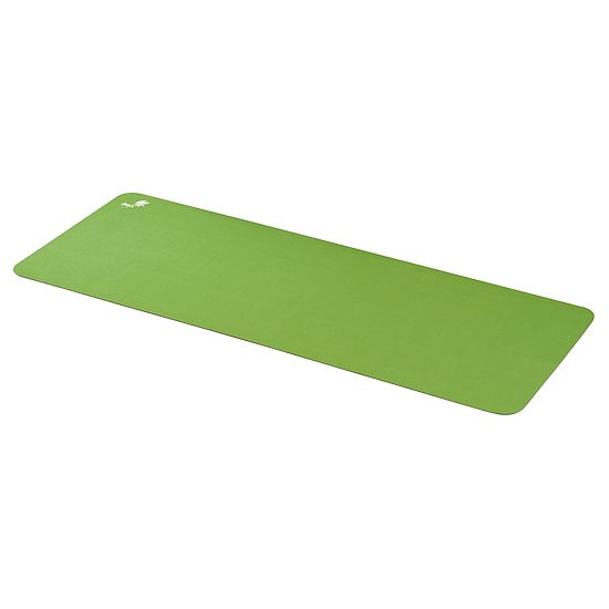 lime green yoga mat
