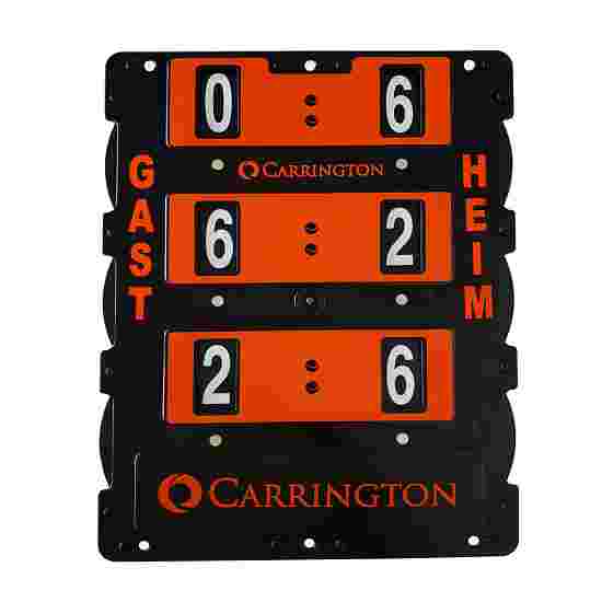 Carrington Tennis-Punkteanzeige Gast/Heim, 82x58 cm