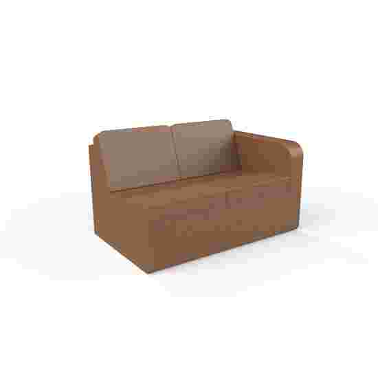 Chatsworth møbler med vinyl betræk Lav ryg, 2er sofa V armlæn