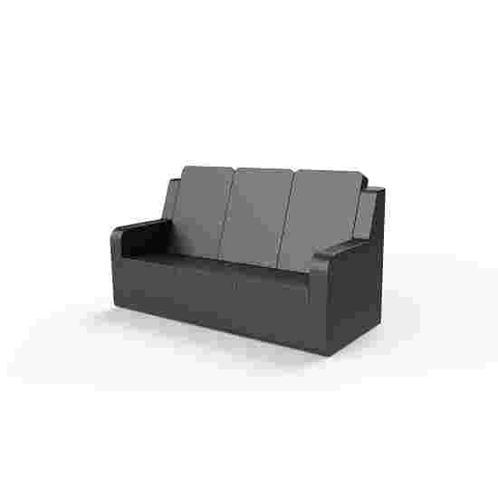 Chatsworth møbler med vinyl betræk Høj ryg, 3er sofa med armlæn