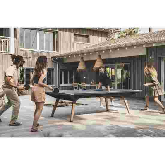 Cornilleau Tischtennisplatte &quot;Origin Outdoor Play-Style&quot; Schwarz, Mit Linierung