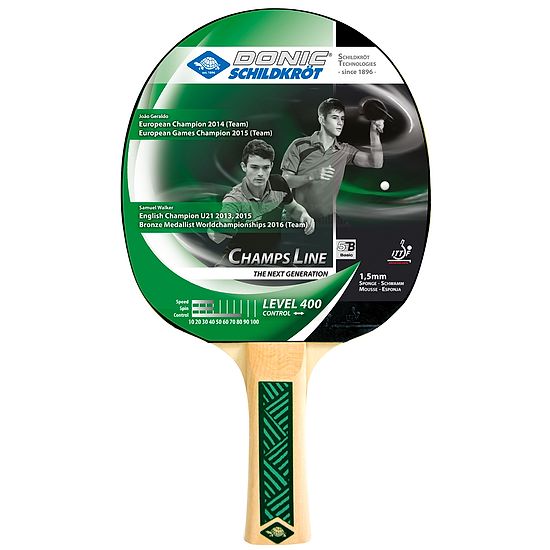 Donic Schildkröt Bordtennisbat  "Champsline 400"