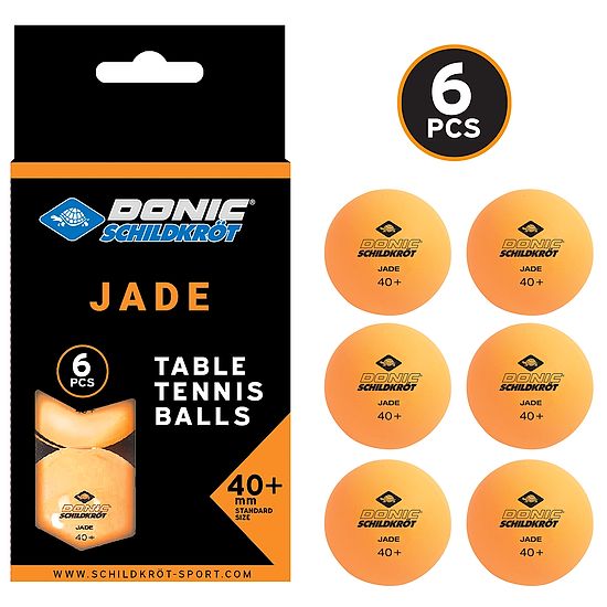 Donic® Schildkröt Tischtennisbälle "Jade" Bälle Orange