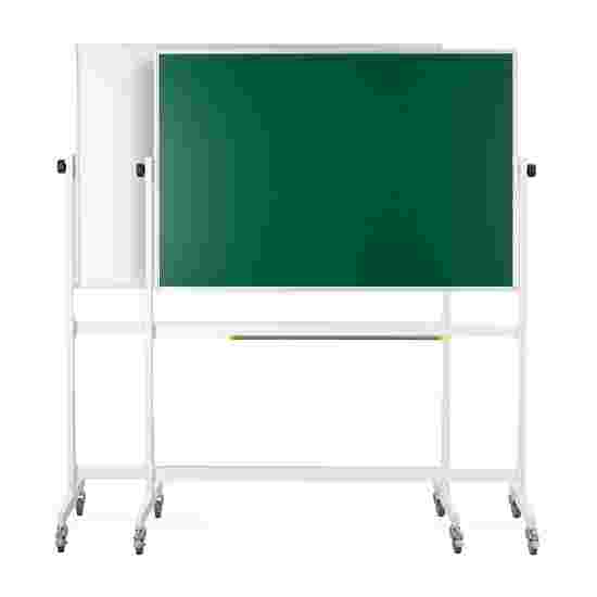 Drehgestelltafel &quot;Fahrbar&quot; Whiteboard/Kreidetafel, 180x100 cm