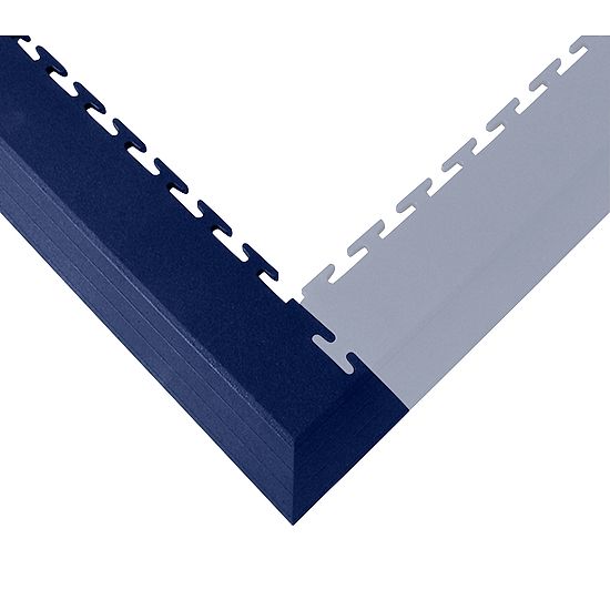 Ecotile kant-/hjørnestykker Hjørnestykke, Mørkeblå, 7 mm