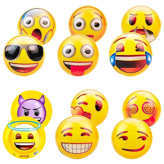 Emoji® Kunststofbolde ø 11 cm