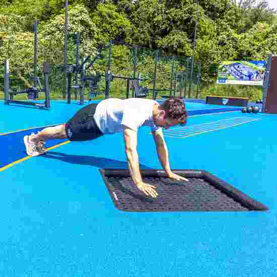 Eurotramp Bodentrampolin Kids Tramp &quot;Playground Mini&quot; Sprungtuch eckig, Mit PlayPro Anschluss-/Abschlusslippe, Ohne Zusatzbeschichtung