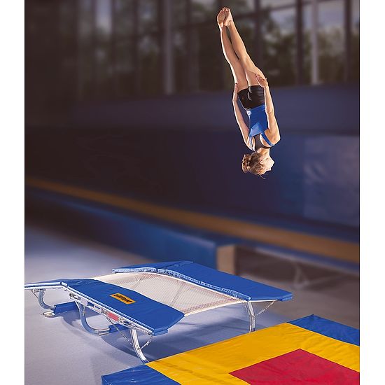 Eurotramp® Dobbelt Minitrampolin "Ultimate DMT 6x6"