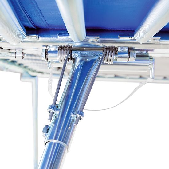 Eurotramp® Trampolin "Ultimate 4x4" Mit Rollständer, 32 mm Rahmenpolster