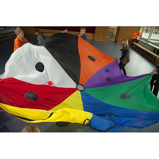 Faldskærm "Med musehuller"