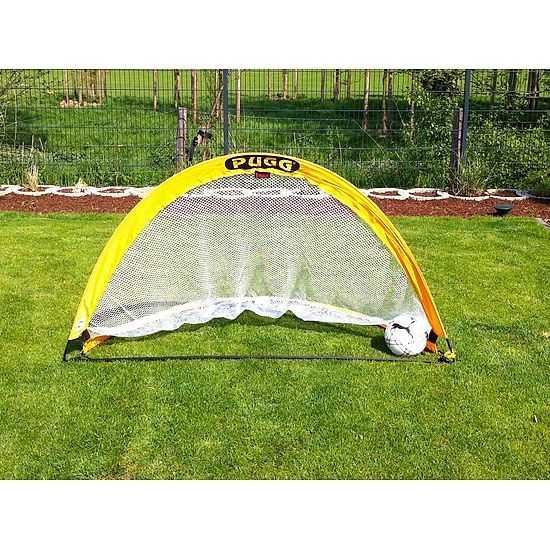 Fußballtrainings-Tore "Pugg Pop up" Blau, 122x76x76 cm