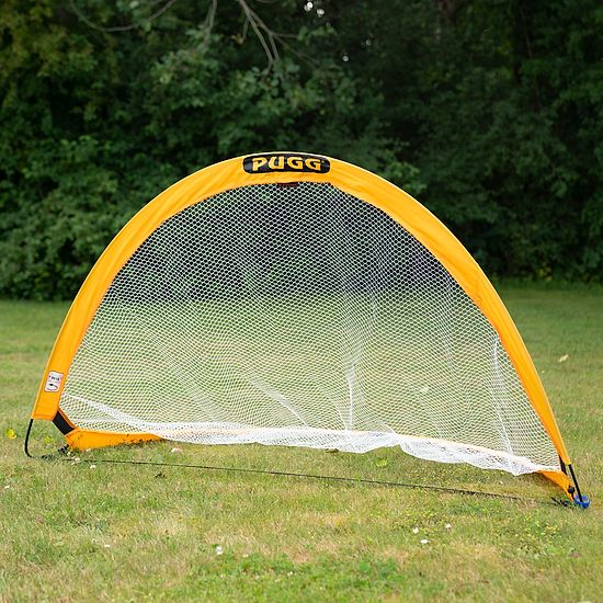 Fußballtrainings-Tore "Pugg Pop up" Gelb, 183x107x107 cm