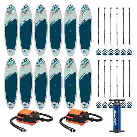 Gladiator Set of 12 &quot;One Size&quot; Rental SUPs 10.8-ft