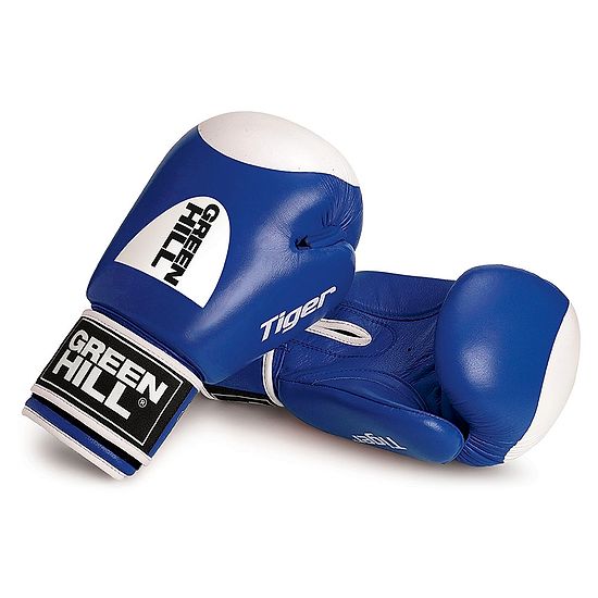 Green Hill® Boxhandschuhe "Tiger" 12 oz., Blau