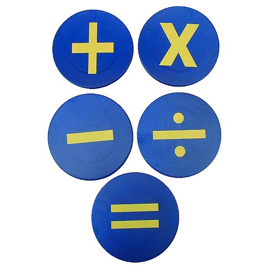 Ground Markers "Maths symbols"