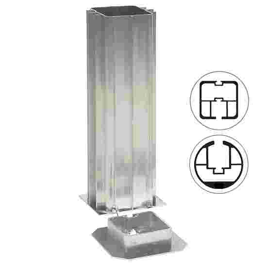 Gulvbøsninger til stolper: 80x80 mm eller Ø: 83 mm.