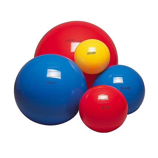 Gymnic® Exercise Ball Yellow, ø 45 cm, 700 g
