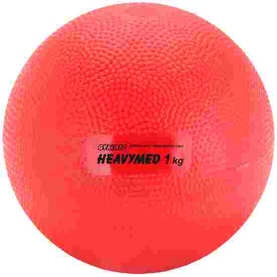 Gymnic Medizinball &quot;Heavymed&quot; 1.000 g, ø 12 cm, Rot