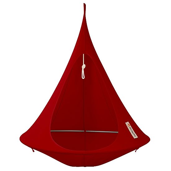 Hängenest "Cacoon" Rot, Single, ø 1,5 m