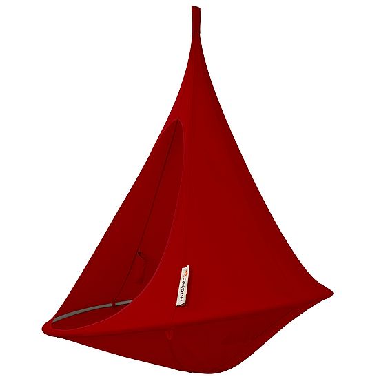 Hängenest "Cacoon" Rot, Single, ø 1,5 m