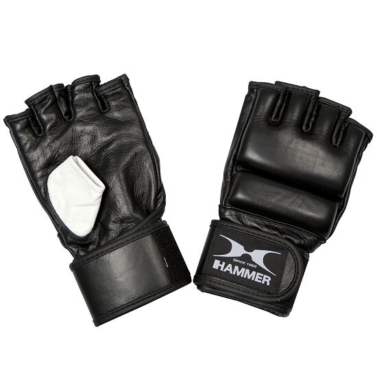 open finger leather gloves