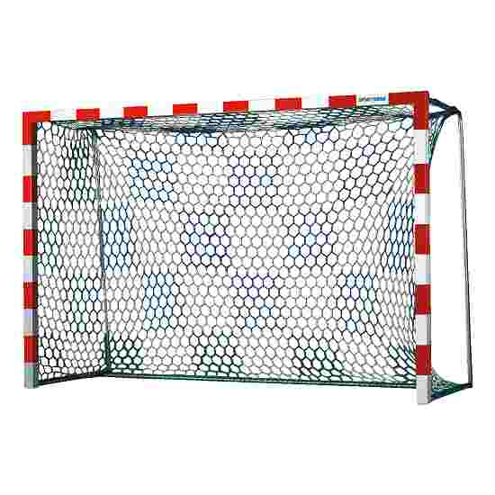 Handballtornetz 80/100 cm Weiß-Blau