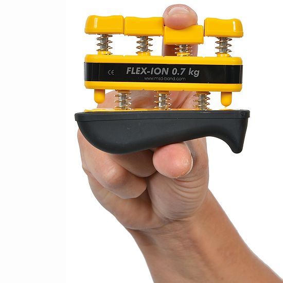 Handtrainer "Flex-Ion" Gelb - 0,7 kg/Finger