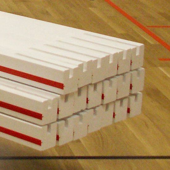 Indoor Hockey Boards With plastic impact protection