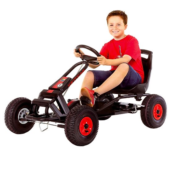 Kettler® KETTCAR "Barcelona Air" Schwarz-Rot