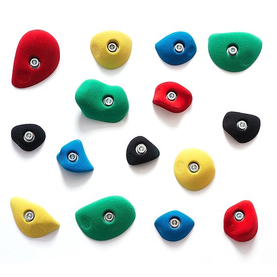 Klatregrebssæt &quot;Mellem&quot; Sæt A, Uden fastgørelsesmateriale