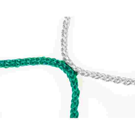 Knotenloses Jugendfußballtornetz 515x205 cm Grün-Weiß