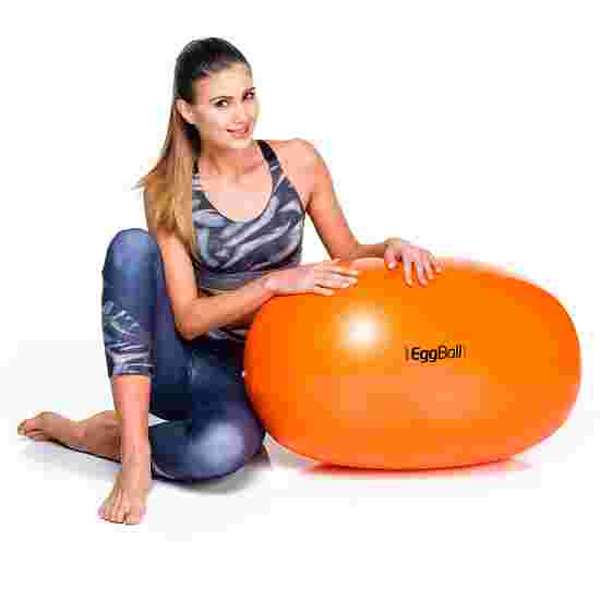 Ledragomma Fitnessbold &quot;Eggball&quot; Ø: 55 cm. Orange