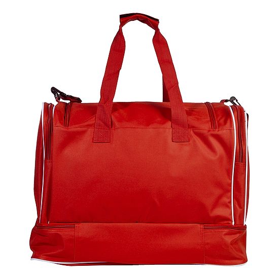 Masita® Sporttasche "Brasil" mit Bodenfach Junior = 50x39x31 cm, Rot-Weiß