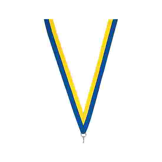Medaillen-Band Blau-Gelb